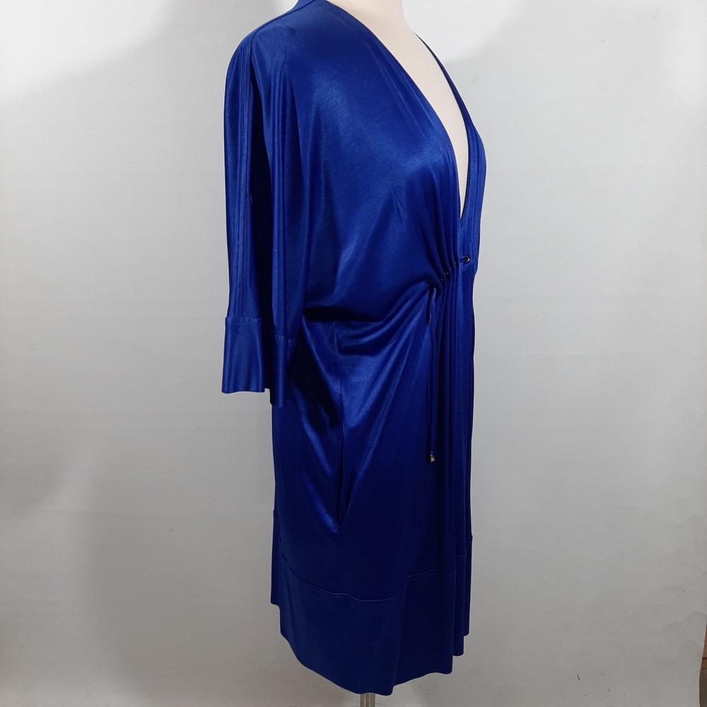 Roberto Cavalli cobalt blue dress 46 - Picture 10 of 16